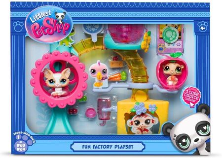 Littlest Pet Shop Zestaw Figurek Fabryka Zabawy Lps00519