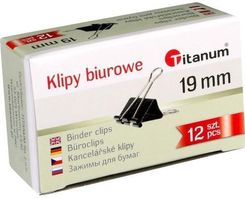 Zdjęcie Klipy Biurowe 19Mm 12szt. - Szamotuły