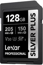 Zdjęcie Karta pamięci Lexar Professional SILVER Plus SDXC 128GB R205/W150 V30 - Koszalin