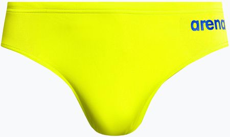 Arena Slipy Pływackie Męskie Team Swim Briefs Solid Soft Green/Neon Blue