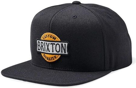 czapka z daszkiem BRIXTON - Wendall Mp Snpk Black (BLACK) rozmiar: OS