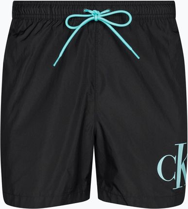 Szorty kąpielowe męskie Calvin Klein Medium Drawstring black/blue | WYSYŁKA W 24H | 30 DNI NA ZWROT Wiosna 2024