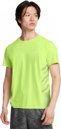 Męska koszulka do biegania Under Armour UA Launch Elite Graphic Ss - zielona