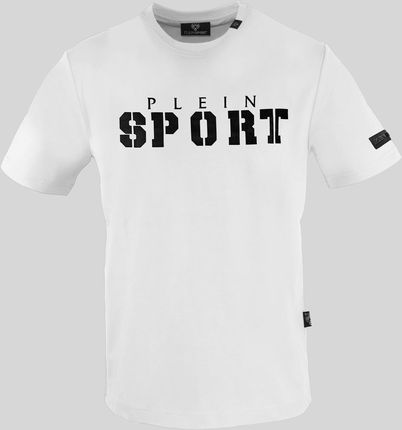 Koszulka T-shirt marki Plein Sport model TIPS400 kolor Biały. Odzież męska. Sezon: Wiosna/Lato