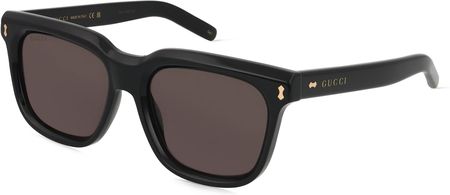 Gucci GG1523S Męskie okulary przeciwsłoneczne, Oprawka: Recycled Acetat, czarny