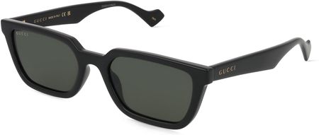 Gucci GG1539S Męskie okulary przeciwsłoneczne, Oprawka: Acetat, czarny