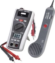 LOKALIZATOR PRZEWODÓW LSG-4 2XAAA/9V LCD CAT III 600V 2181313 VOLTCRAFT