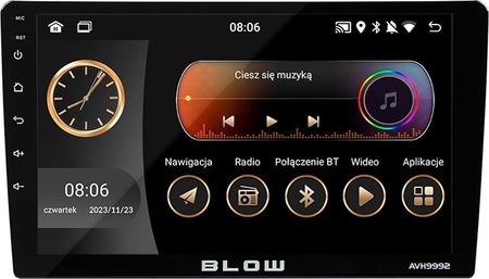 Radio samochodowe BLOW AVH-8960 Bluetooth USB SD USB-C