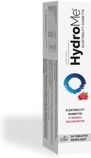 Zdjęcie Hydrome Elektrolity Diabetyk Malina 24 Tabletki Musujące  - Strumień