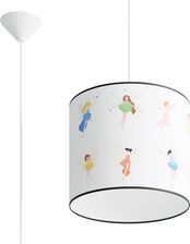 Zdjęcie Sollux Lampa Wisząca Fairy 30 E27 Biały/Wielokolorowy SL.1416 - Bytów