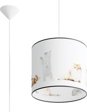 Zdjęcie Sollux Lampa Wisząca Kitty 30 E27 Biały/Wielokolorowy SL.1420 - Dąbrowa Tarnowska