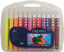 Zdjęcie Creadu Zestaw Brush Markerów 24 Kolory - Sępopol