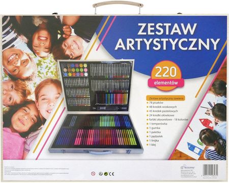 Beniamin Zestaw Artystyczny 220 Elementów