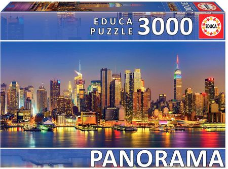 Educa Puzzle Nowy Jork Usa Panorama 3000El.