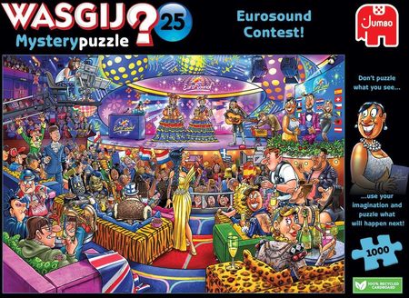 Jumbo Puzzle Dla Dorosłych Wasgij Mystery 25 Eurosound Contest! Eurowizja 1000El.