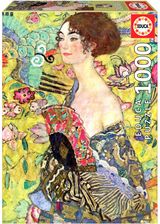Zdjęcie Educa Puzzle Dama Z Wachlarzem Gustav Klimt 1000El. - Jeziorany