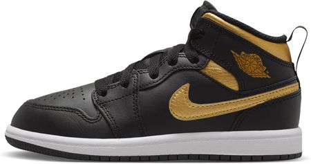 Buty dla małych dzieci Jordan 1 Mid - Czerń