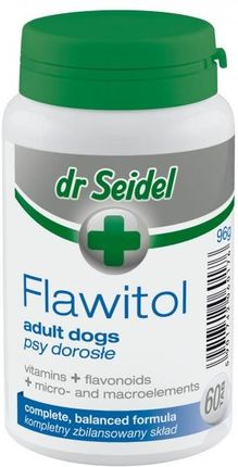Dr Seidel Flawitol dla psów dorosłych 60 tabletek