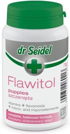 Dr Seidel Flawitol dla szczeniąt 120 tabletek