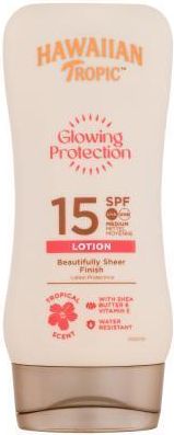 Hawaiian Tropic Glowing Protection Lotion Spf15 Rozświetlające Mleczko Do Opalania 180ml