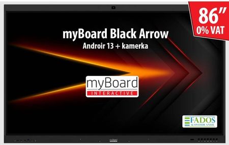 Myboard Monitor Interaktywny Z Kamerką Black Arrow 86 (MYBOARDBLACKARROW86)