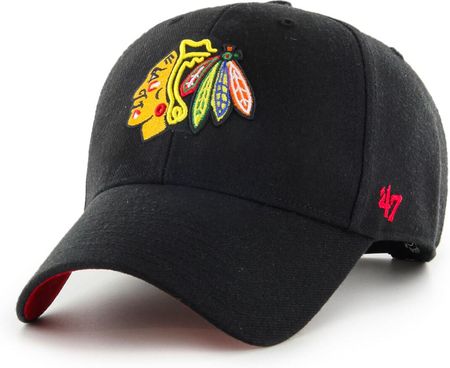 Męska Czapka Z Daszkiem 47 Brand Nhl Chicago Blackhawks Ballpark Snap ’47 Mvp