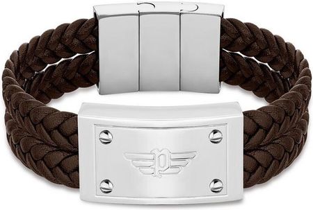 Police Men'S Bracelet Peagb2214604 Leather 19 Cm (S0380621)