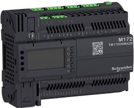 Schneider Electric Modicon M172 Sterownik Plc Hvac 12 Di Ai Do 6 Ao Wyświetlacz Can Rs485 Usb Mini B 70212150