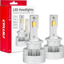 Amio Żarówki Żarniki LedxAllinone D2S D2R D4S D4R 6000K Canbus Amio03670