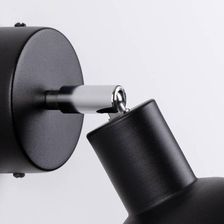 Zdjęcie Sollux - Kinkiet Elba E27 Czarny Sl.1316 (Sl1316) - Rzepin