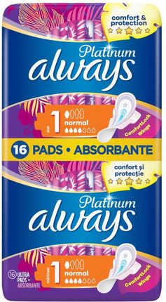 Procter & Gamble Always Platinum Normal 1 Podpaski 16szt.