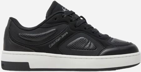 Calvin Klein Jeans Sneakersy damskie na platformie do kostki YW0YW01462-0GM Czarne