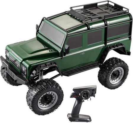 Samochód zdalnie sterowany RC na pilota 1:8 Double Eagle zielony Land Rover Defender E328-003