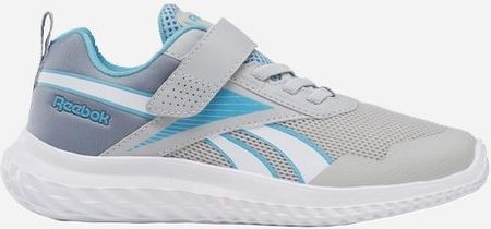 Reebok Buty sportowe dziecięce dla dziewczynki na rzepy Rush Runner 5 100074570 Szare