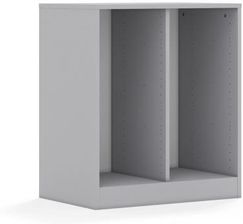 Entelo Regał na pojemniki Blox Base 70 2PG 706x466x813 korpus szary (BOX2PG2RG)