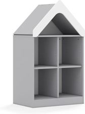 Entelo Regał Blox Base 70 2PP z daszkiem 706x466x1223 korpus szary (BOX2PP2RDG)