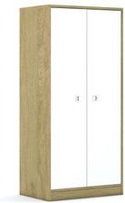 Entelo Szafa Blox Base 70 4P 2F4 706x466x1517 korpus dąb/2x front biały (BOX4P2R2F4OW)