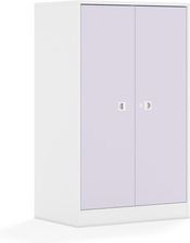 Entelo Szafa Blox Colours 70 3P 2F3 706x466x1165 korpus biały/2x front pastelowy fioletowy (BOX3P2R2F3WPV)
