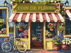 Zdjęcie Ideyka Malowanie Po Numerach Kwiatowy Kącik 30X40cm - Zelów