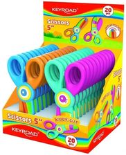 Zdjęcie Keyroad Nożyczki Szkolne Kiddy-Cut Plastikowe 20Szt. - Osiek