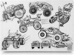 Zdjęcie Strigo Funny Mat Transparent Monster Trucks - Bobolice