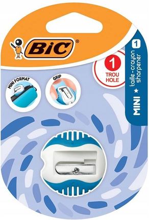 Bic Mini Temperówka Pojedyńcza Z Gumowym Uchwytem