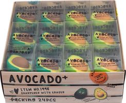 Zdjęcie Display Gumko Temperówka Pojedyncza Z Pojemnikiem Avocado 24Szt. - Bartoszyce