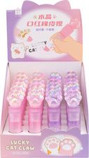 Zdjęcie Display Gumka Do Ołówka Wykręcana Lucky Cat Claw 24Szt. - Drobin