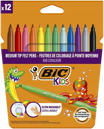 Bic Kids Flamastry Mazaki Kid Couleur 12 Kolorów