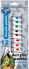Zdjęcie Centrum Farby Akrylowe 12 Kolorów Tubki 12Ml - Korsze