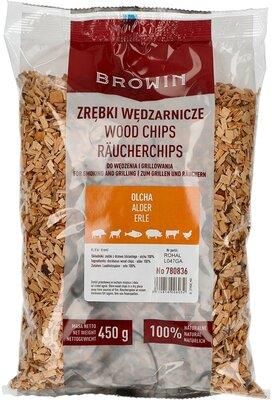 Browin Zrębki Olcha 450 g klasa 8