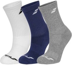 Zdjęcie Babolat Skarpety Junior Crew Socks Mix 3 Pary - Ujście