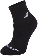 Zdjęcie Babolat Skarpety Quarter Socks 3 Pack Black - Zawadzkie