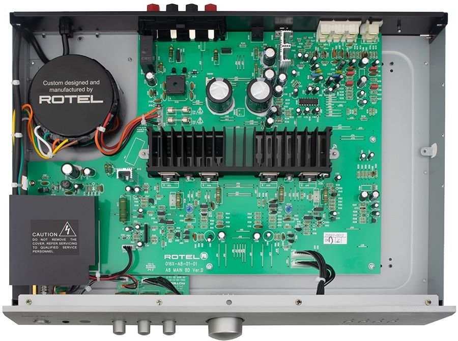 фото Інтегрований підсилювач Rotel A8 Silver